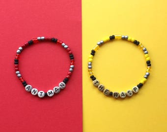 Pulsera apilable de cuentas de Ant-Man y la Avispa