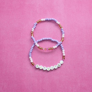 Rapunzel Beaded Bracelet Stack