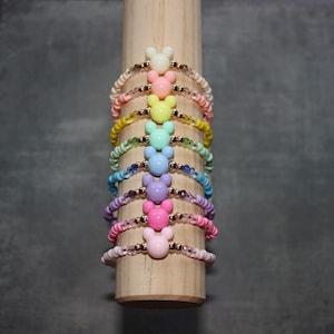 Mickey Head Beaded Bracelet