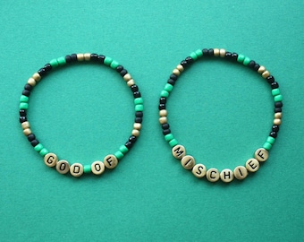 Pulsera apilable de cuentas del Dios de las Travesuras