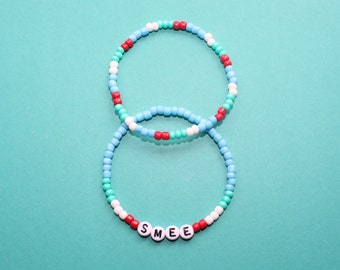 Pulsera de cuentas Smee apilada