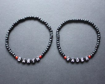 Pulsera de cuentas de Darth Vader