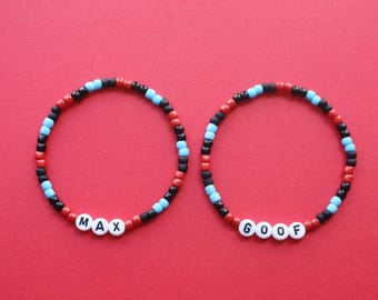 Pulsera apilable con cuentas Max Goof