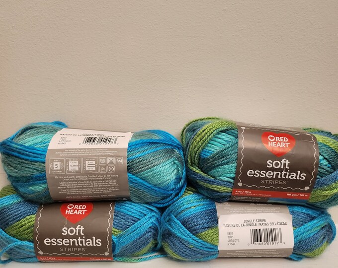 Red Heart Soft Essentials Etsy