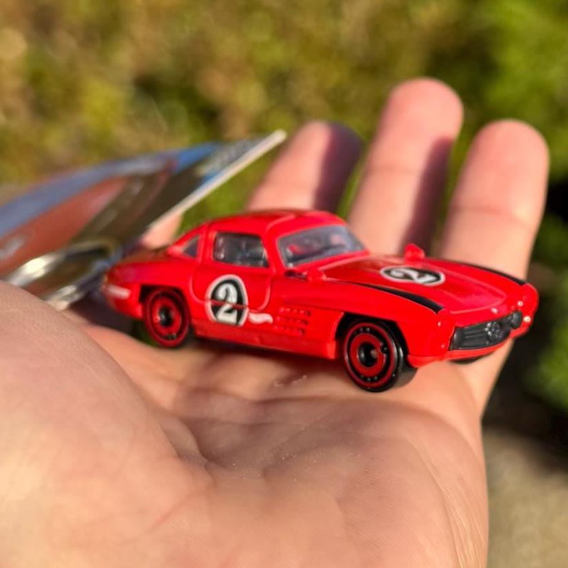 メルセデスベンツ　300SL （1954)キーホルダー SilverCar(シルバーカー)キーホルダー・メルセデスベンツ300SL