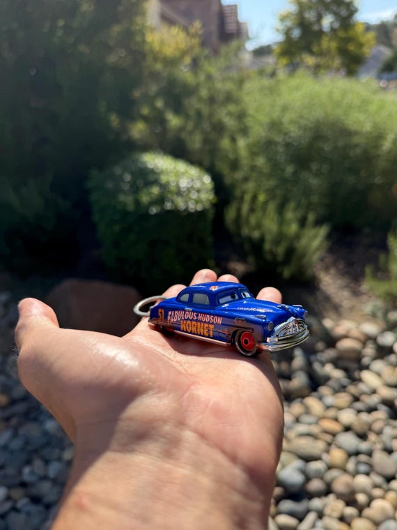 ドック・ハドソン キーチェーン、ブルー・ハドソン・ホーネット