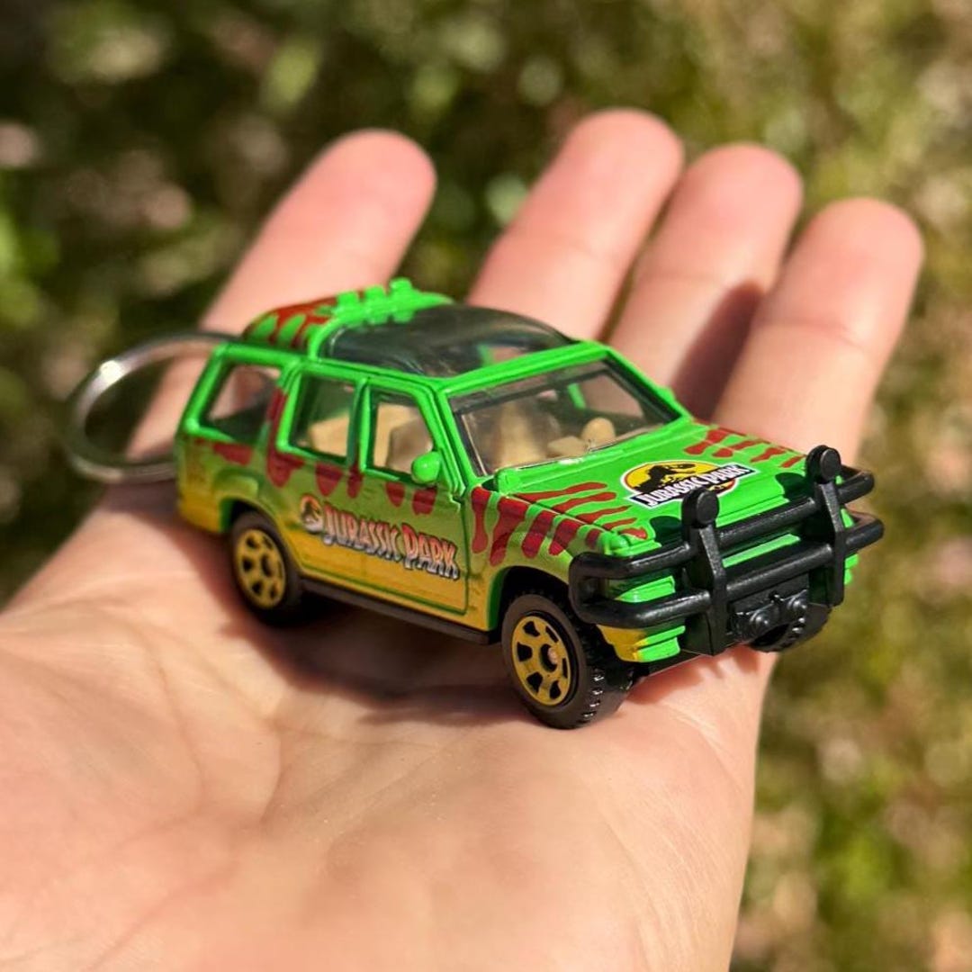 ジュラシック・パークのキーホルダー、ジュラシック・ワールドの