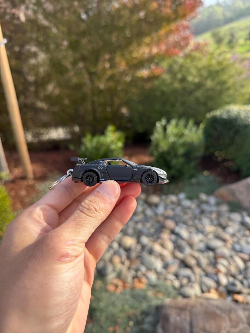Nissan GT-R Nismo GT3 Black Mini Keychain Keyring Accessories Racing ...
