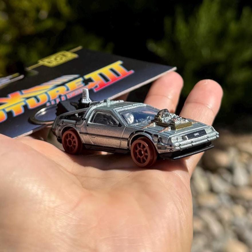 Terug naar de toekomst DeLorean Driving 3D-model $169 - .max .c4d .obj