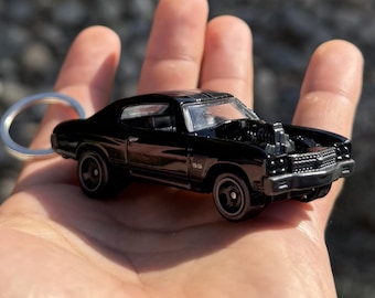 Llavero Chevy Chevelle SS, Coupé de 1967, Amuleto de coche clásico