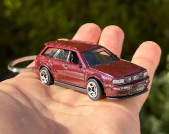 Audi Keychain Maroon, Audi Avant 1994 Keyring