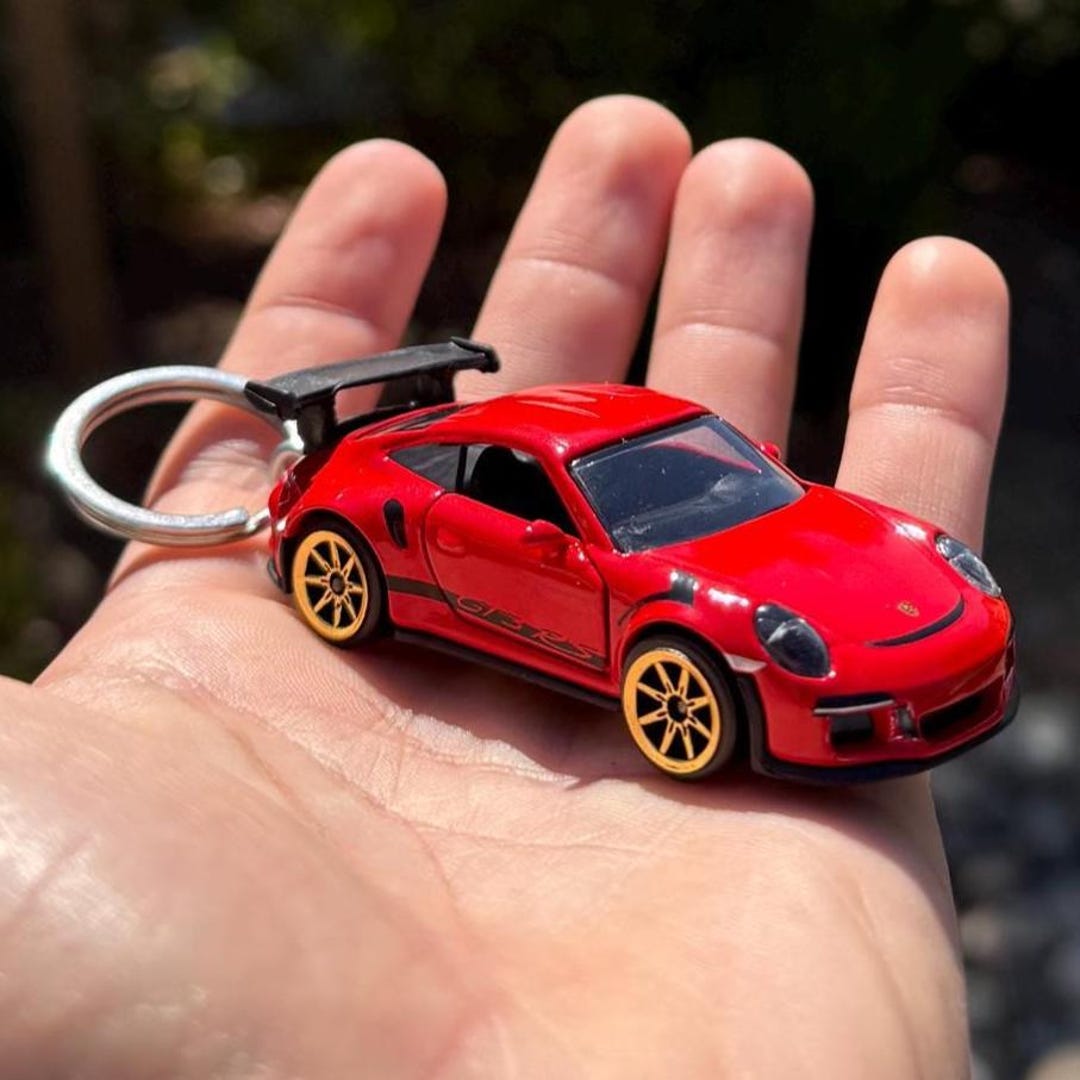 【極美品】 PORSCHE  911 GTS KEYRING  キーリング Fits Porsche 911 GT3 992 Red Keychain Hot Wheels Matchbox - Etsy