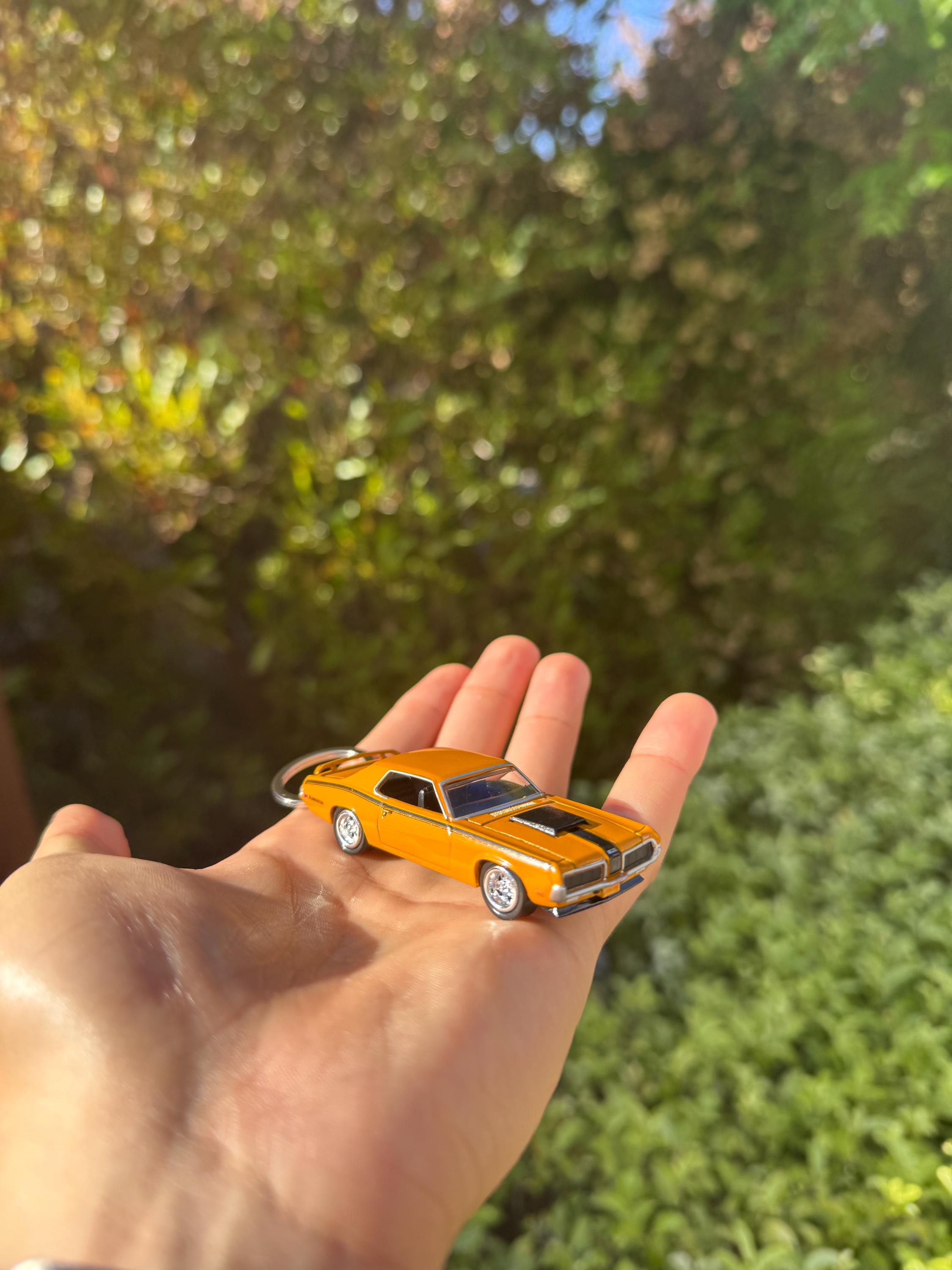 Eliminator Key Chain 1970 Mercury Cougar Eliminator Keychain, Orange Muscle Car Keyring - Etsy