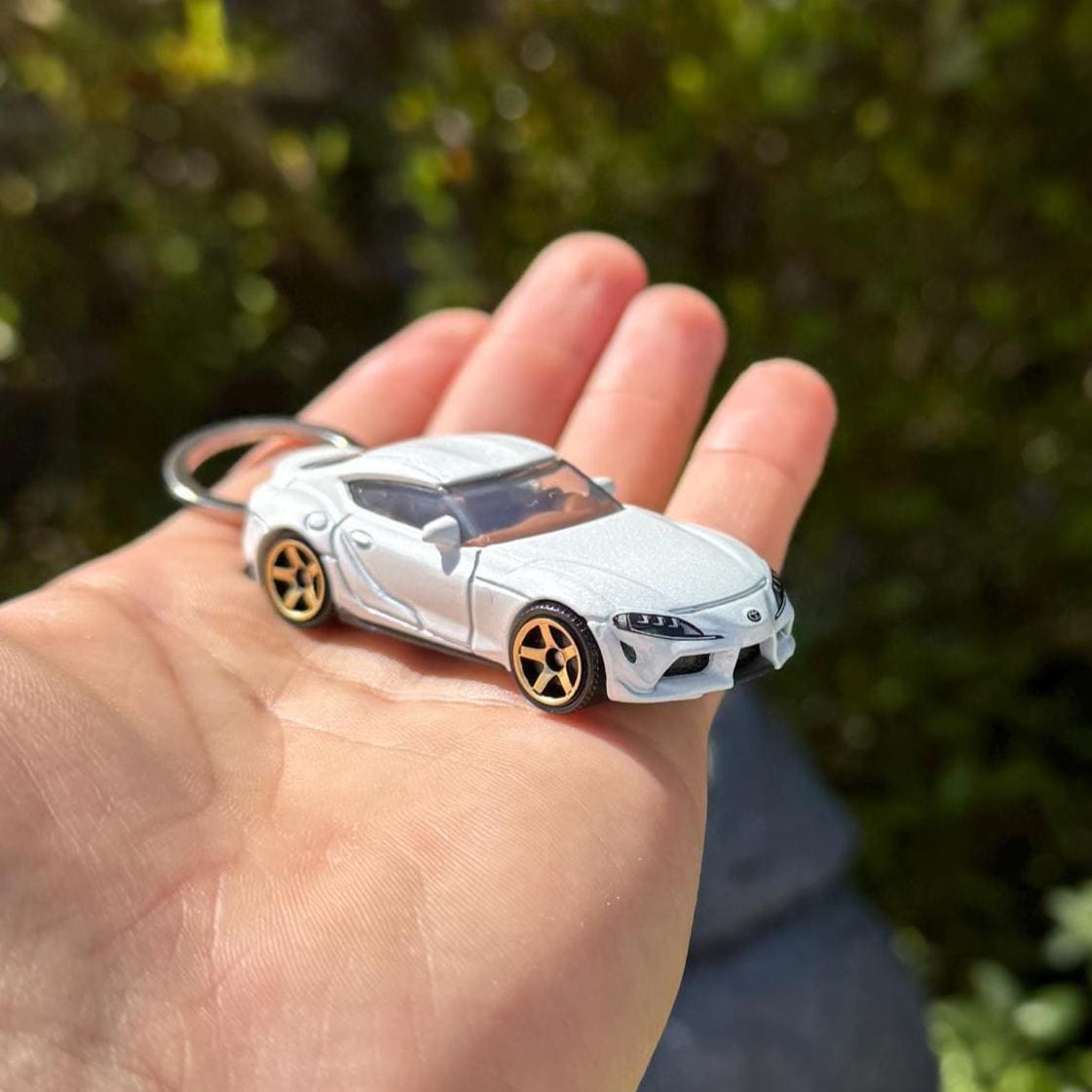 Toyota Supra MK5 Keychain, Mini Scale Car Charm - Etsy