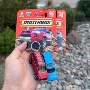 Toyota 4Runner Keychain, Red 4 Runner Keyring, Blue 4Runner TRD Accessories