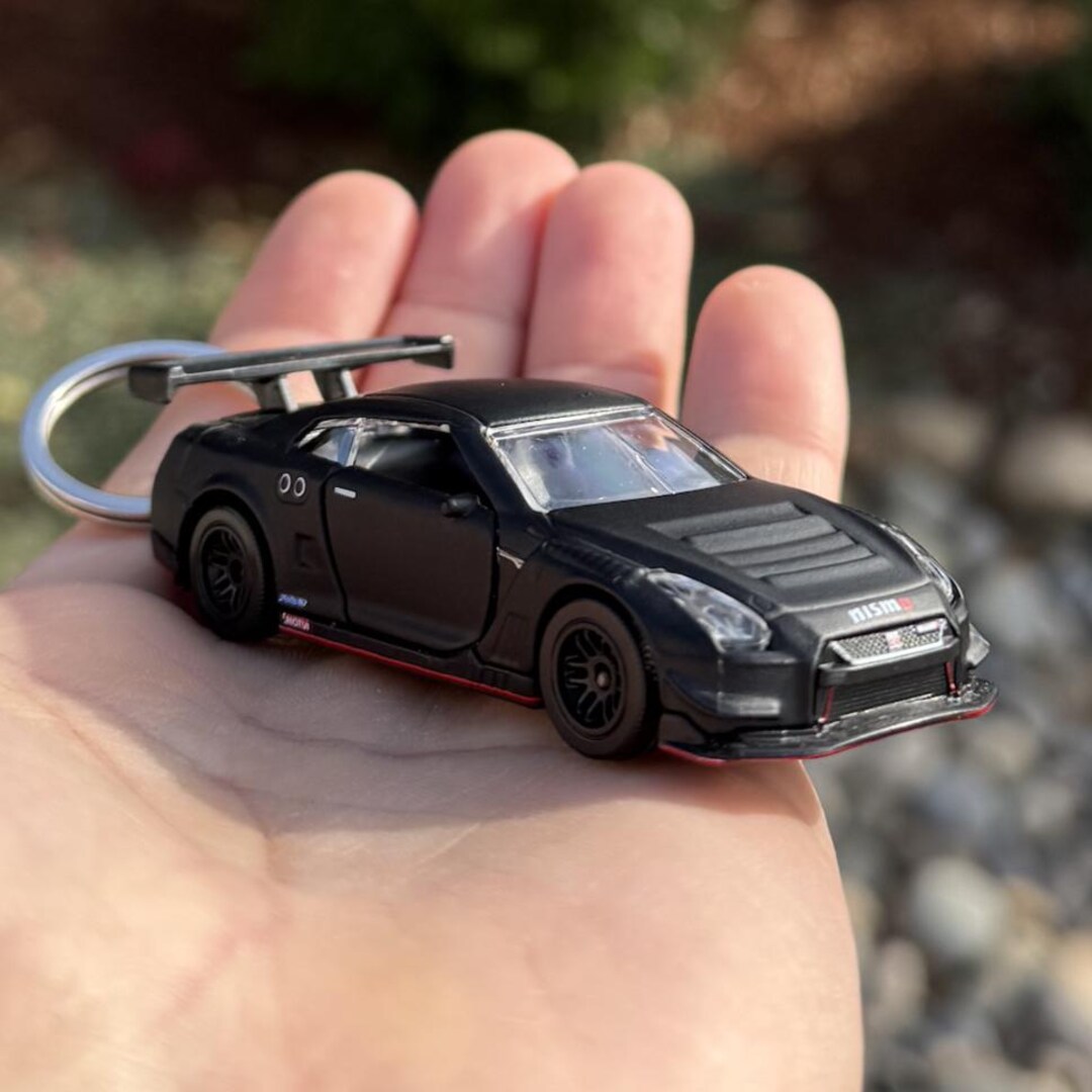 Nissan GT-R Nismo GT3 Black Mini Keychain Keyring Accessories Racing ...