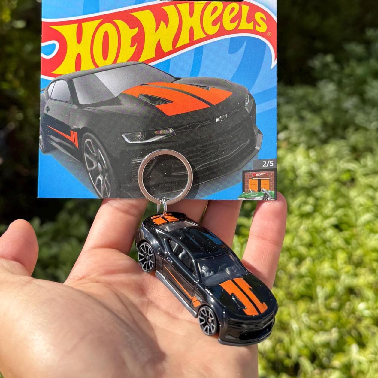 Camaro Black Keychain, Camaro Keyring, Camaro Charms