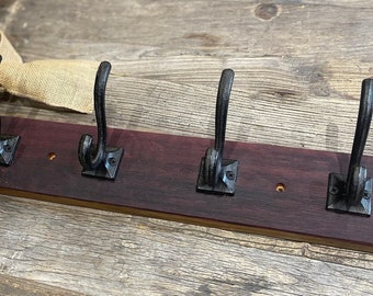 Rustic wine barrel Coat Hook