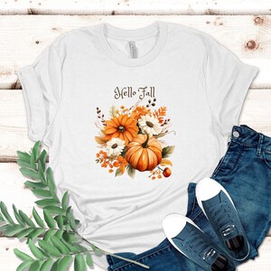 Happy Fall Shirt, Love Fall Y'All Shirt, Hello Pumpkin, Fall Vibes, Peace Love Thanksgiving, Family Thanksgiving