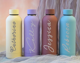 Water Bottle Personalized , Water Bottle Name, Custom Water Bottle, Wedding Water Bottle, Bridesmaid Gift, Party Favor