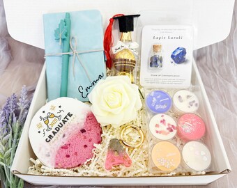 Graduation Gift 2025 for Her | Personalized Name OR Year | Build Your Own Custom Graduation Box
