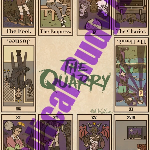 The Quarry Poster Etsy