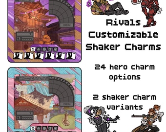 Rivals Customizable Hero Shaker Charm