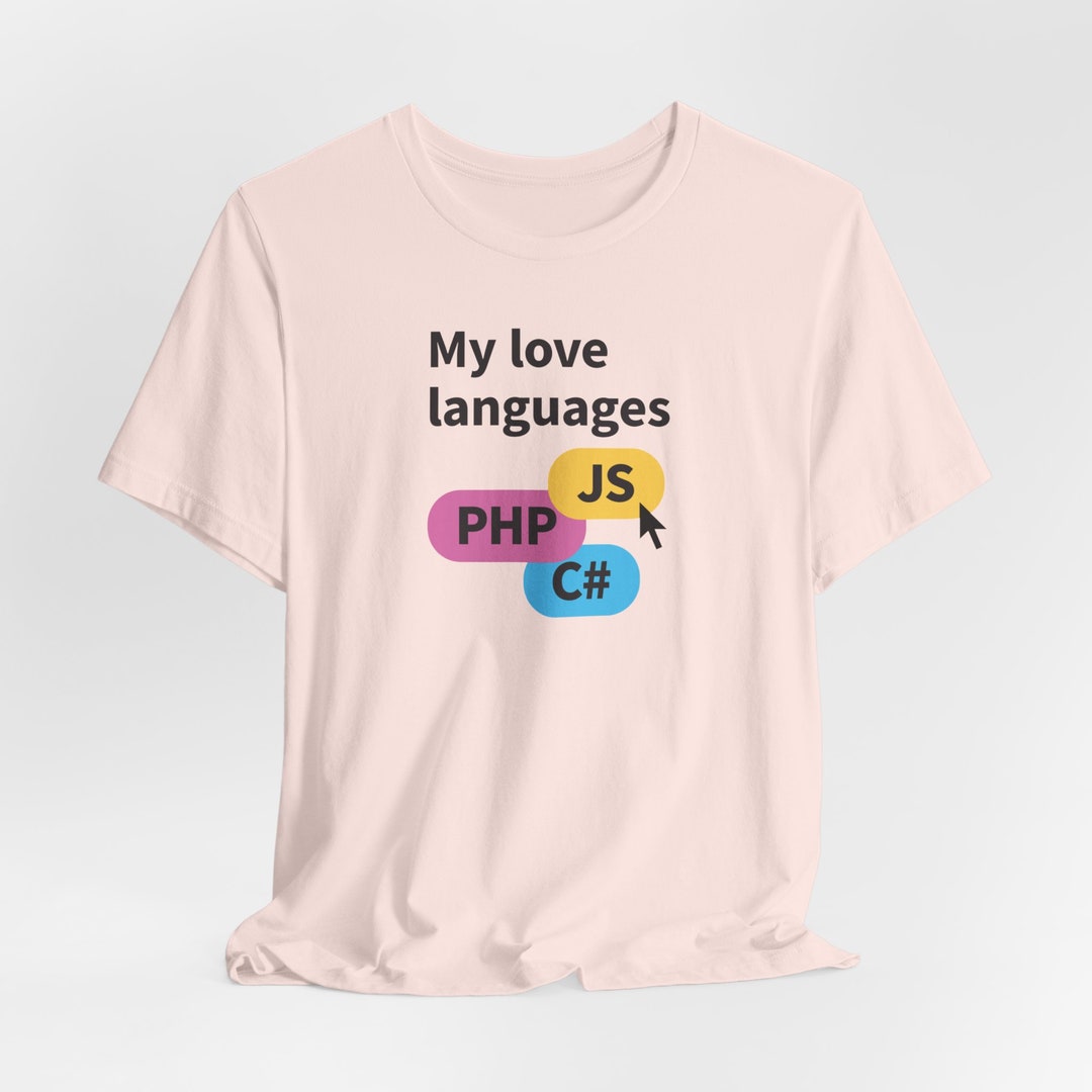 Developer T-shirt / Javascript / PHP / C / Programmers Life / Coding ...
