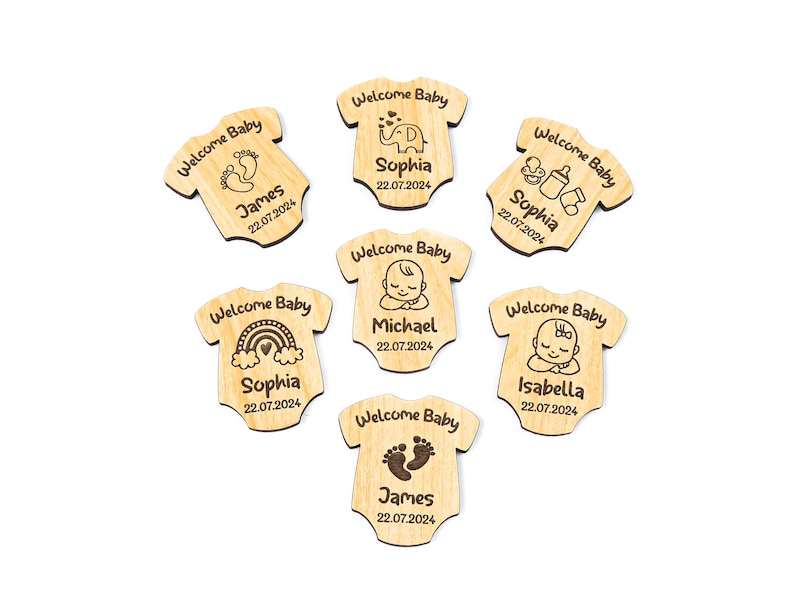 wooden magnet, fridge magnet favor, customizable magnet, custom fridge magnet, personalized magnet baby shower favor, First Communion Favors, wooden magnet favors for guest, Baby Sprinkle, baby shower gift for guest, baptism gift guest, baptism favor