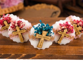 Handmade Soap Baptism Favors, Scented Soap, Christening Favors, Confirmation Gift, First Communion,  Baby Shower Favors, Baptism Soap Favors