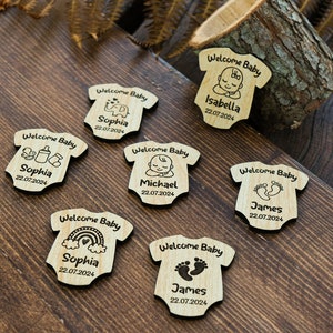 wooden magnet, fridge magnet favor, customizable magnet, custom fridge magnet, personalized magnet baby shower favor, First Communion Favors, wooden magnet favors for guest, Baby Sprinkle, baby shower gift for guest, baptism gift guest, baptism favor