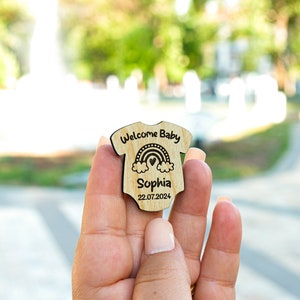 wooden magnet, fridge magnet favor, customizable magnet, custom fridge magnet, personalized magnet baby shower favor, First Communion Favors, wooden magnet favors for guest, Baby Sprinkle, baby shower gift for guest, baptism gift guest, baptism favor