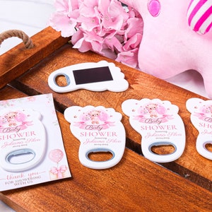 Apribottiglie magnetico personalizzato per baby shower, apribottiglie magnetico personalizzato per frigorifero, bomboniera per battesimo, prima comunione, bomboniera per ospiti di nozze