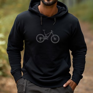 mountain bike hoodie, downhill mountain bike, downhill mtb, full squish, full suspension, nomad