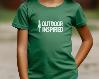 Camiseta infantil inspirada en la naturaleza