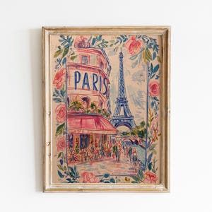Vintage Paris Poster - Etsy