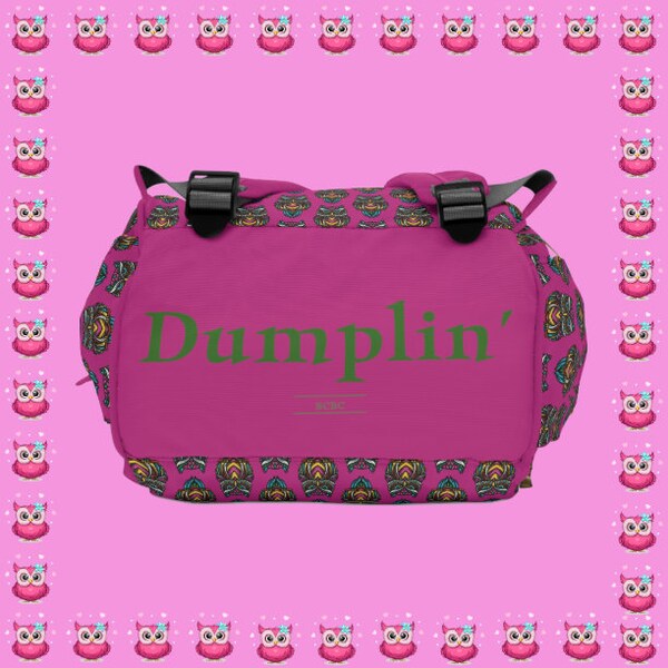 Multifunctional SCBC "Dumplin'" Diaper Bag .Baby Bag, New Mom, Infant Apparel, Baby Accessories, Baby Boy, Baby Girl, Backpack, Diaper Bag