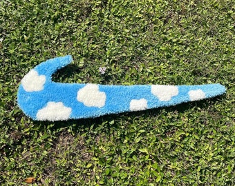 Handmade Custom Nike Cloud Rug