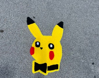 Handmade Playboy x Pikachu Custom Rug