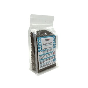 Simple Cichlid 2mm Medium Floating Pellets 50% Protein Premium Fish Food - 8 oz