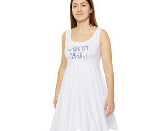 gator dresses blue and orange Gator Dress – POPPIBLUE main image 0