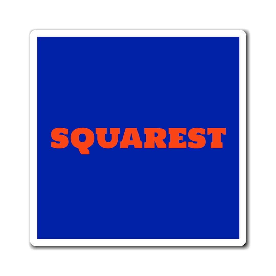 Squarest Head Florida Gators Magnet - Retro Squarest Collection - Etsy