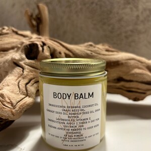 Nourishing Body Balm Brightening Skin Softening All Natural By True Purpose Skincare