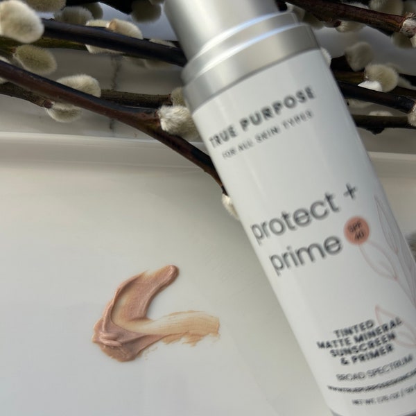 Protect and Prime SPF 40 Tinted Matte Mineral Sunscreen and Primer