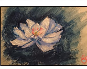 Die japanische Anemone, Originalwerk