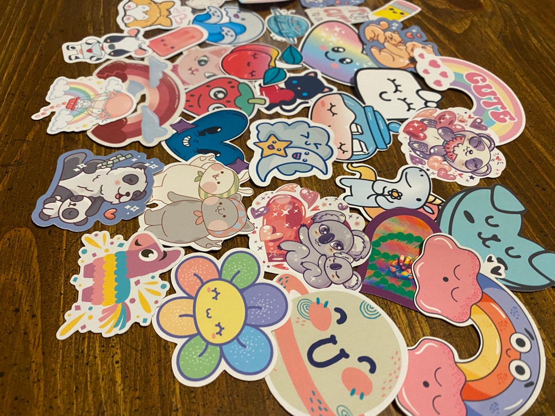 Cute Sticker Bundle - Etsy