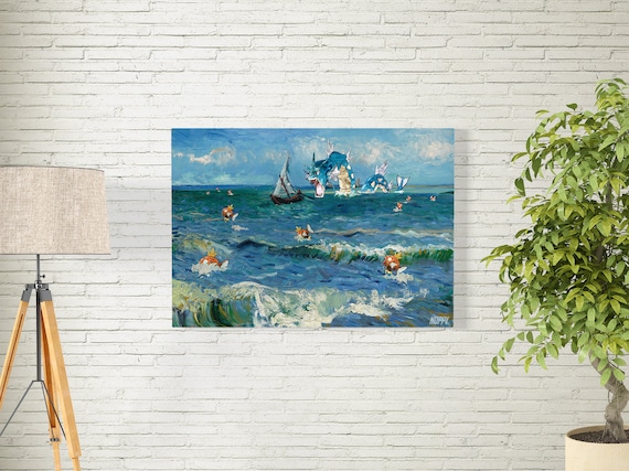 ギャラドス ポスター | ポケモン x ゴッホ | ギャラドス ポスター