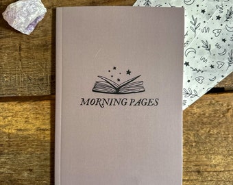 Morning Page Journal Blank Journal Lined Journal Artist Way Journal Morning Note book