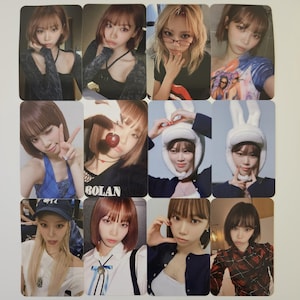Tarjetas fotográficas de Chaewon de LE SSERAFIM (Serie Crazy)