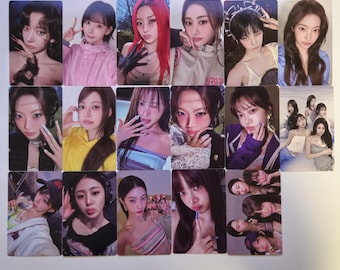 Official Le Sserafim FEARNADA 2023 S/S Photocards - Etsy Hong Kong